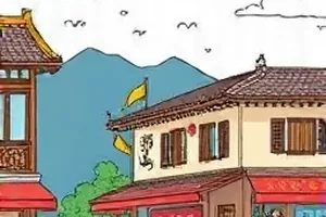 《旧钟表店》木质柜台与挂钟特写封面